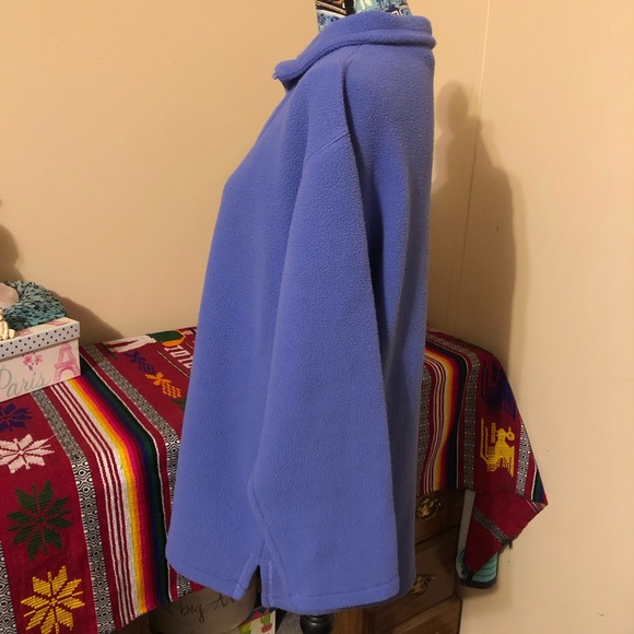 Vintage 1980’s Action Fleece Quarter Zip Pullover - Picture 4 of 12